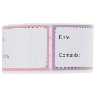 Chalk Labels for Containers Refrigerator Freezer Labels Reminder Label  Stickers