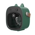 thumbnail image 1 of 4000mAh Battery Rechargeable Low Noise Large Water Tank Air Cooler Fan 3 Levels Adjustable Desktop Misting Fan, 1 of 10