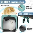 thumbnail image 3 of Soft Cat Carrier Large 20 lbs Pet Travel Crate with Mesh Ventilation & Padded Handle, 3 of 6