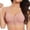 Hot Pink, variant on Plus size Bras for Women Front Closure Skin Friendly Comfort Bra For Seniors Wireless Bras