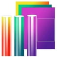 thumbnail image 1 of , 3 Sheets Thermochromic Adhesive Vinyl, Heat Temperature Sensitive Vinyl for DIY Craft Stickers, 1 of 5