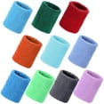 thumbnail image 1 of Bracelet de Sport Absorbant la Sueur, Soutien de Poignet, Bracelet de Sport Élastique, Bracelet Unisexe Élastique pour Enfants et Adultes, Rouge Violacé, 1 of 9