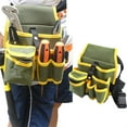 thumbnail image 4 of Multifunctional Tool Storage Bag Pouch Belt Electrician Drill Waist Toolkit, 4 of 8