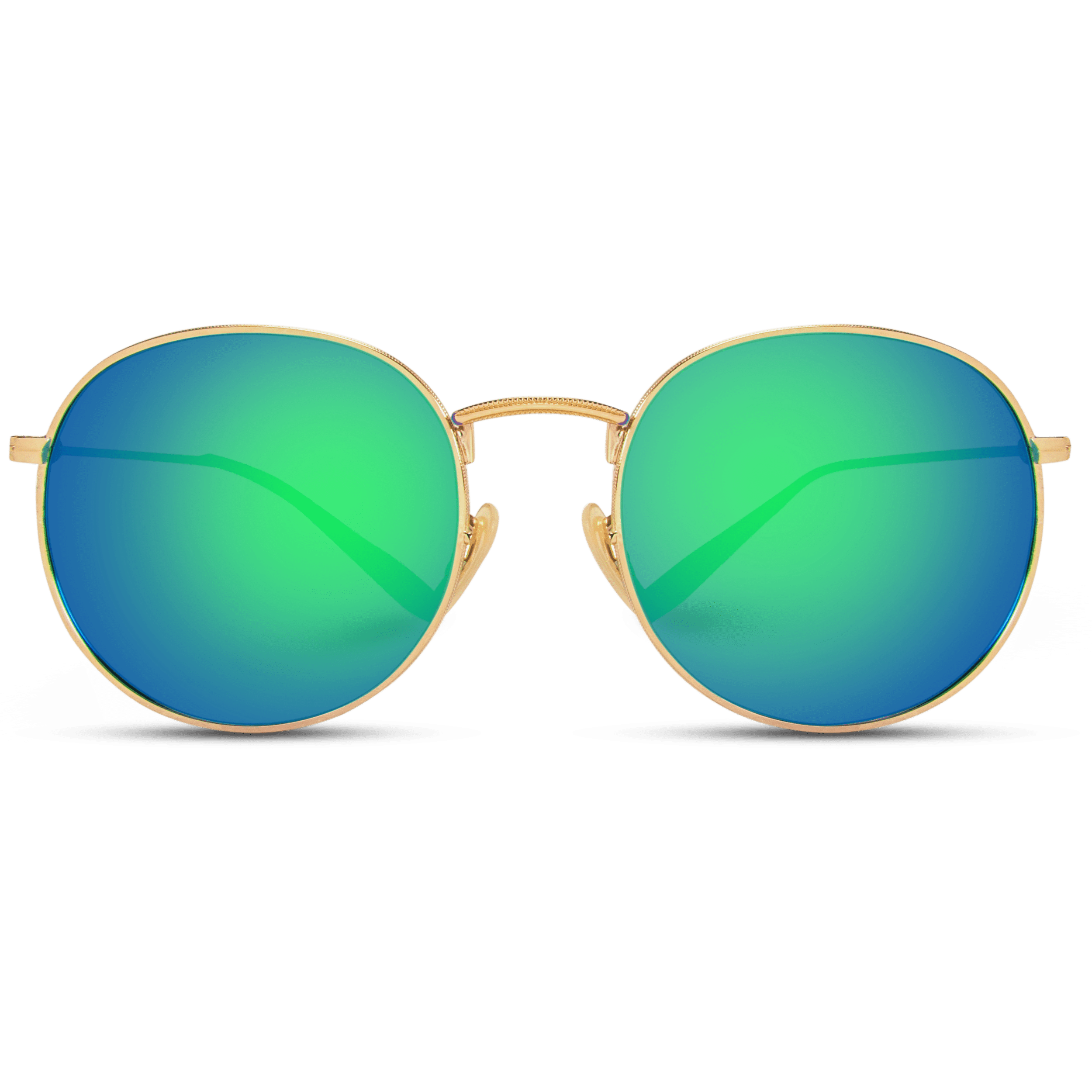 WearMe Pro Reflective Lens Round Trendy Sunglasses