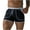 Black, variant on Jamicy Men's Swim Bottoms Square Leg Swim Briefs Printed Swimsuit Athletic Swimwear Bathing Suit Swimming Trunks