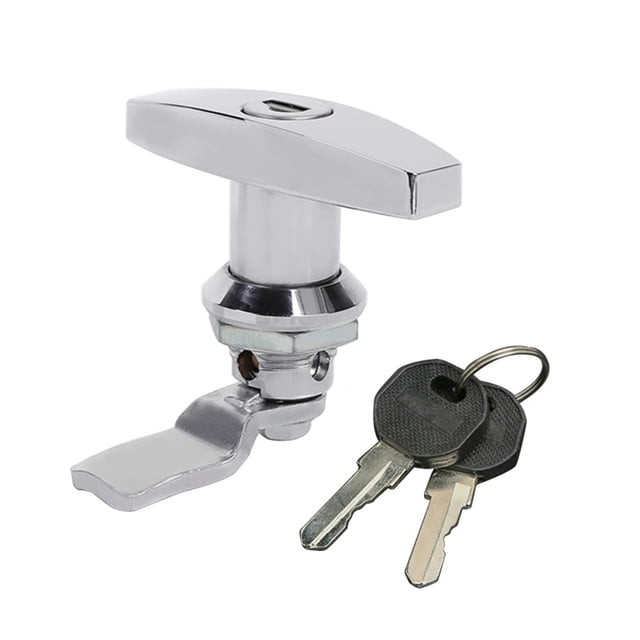 Rust Proof For T Shape Handle Lock Trailer Toolbox Drawer Cabinet Door Lock For Latch Anti-theft For Caravan RV Truck ,Variety of Features