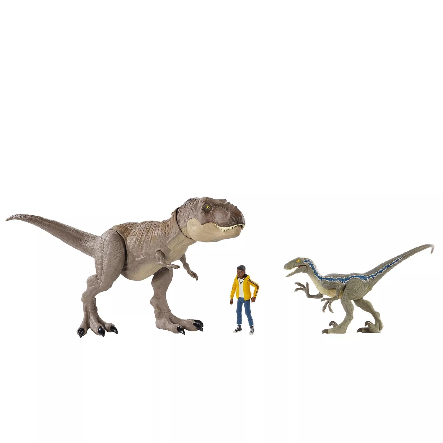Jurassic World Pencils 6 Pack Dinosaur Velociraptor Blue & T-Rex 