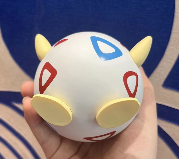 Togepi Collectible Display Figure – 4-Inch Decorative PVC Character Model | Anime-Inspired Desk & Shelf Display