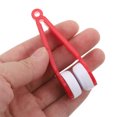 thumbnail image 2 of 12pcs Mini Microfiber Glasses Eyeglasses Cleaner Eyeglass Cleaner Spectacles Cloth Cleaner Cleaning Clip Microfiber Sunglasses Cleaner Eye Glasses Lens Cleaner Cleaning Brush Tool, 2 of 8