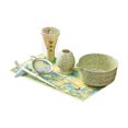 thumbnail image 4 of Juego de 7 batidores de matcha, cuenco de matcha con , herramientas de cerámica para hacer té, accesorios, utensilios para amantes del té, juego Amarillo Verde, 4 of 9