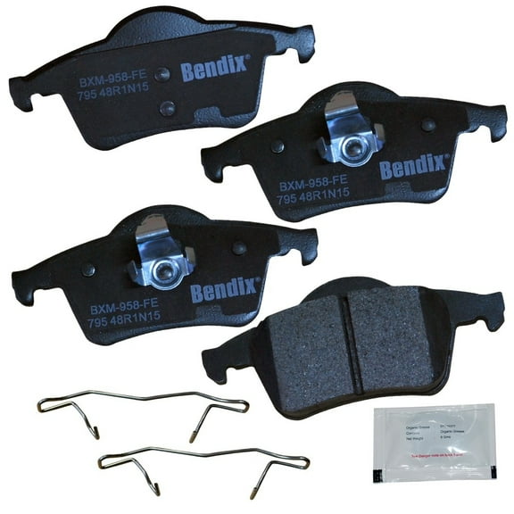 Bendix Brakes Disc Brake Pad Set Fits select: 2003-2007 VOLVO XC70, 2004-2007 VOLVO S60 2.5T