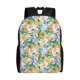 thumbnail image 1 of Fotbe Colorful Fruits Mochila de Viaje para Laptop, Mochila Ejecutiva Delgada y Resistente 15.6", 1 of 8