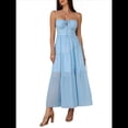 thumbnail image 1 of Vestido Informal de Verano para Mujer, Estilo Bohemio, con Tirantes Finos y Lazo, para Playa, 2025 Azul M, 1 of 7