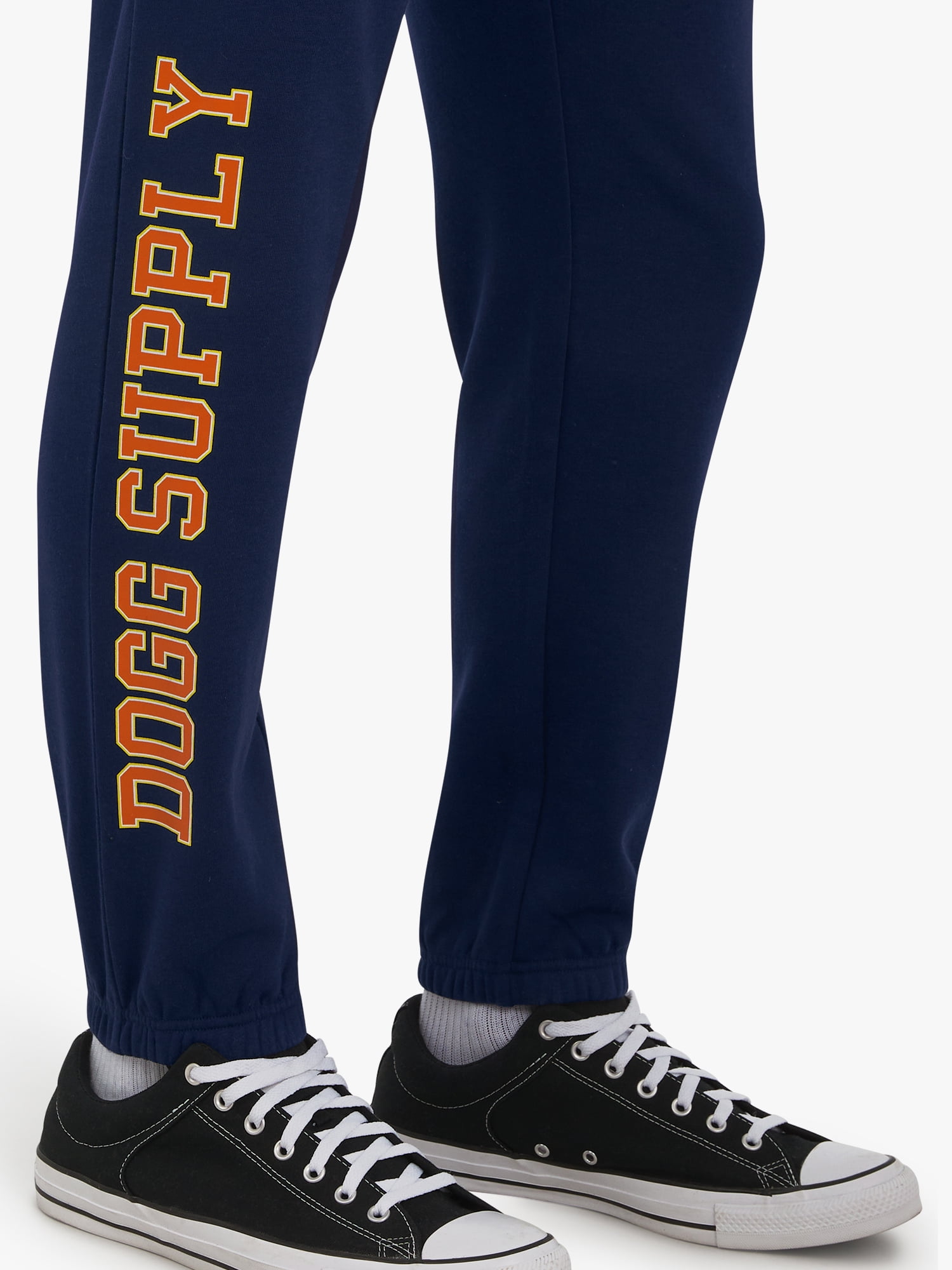 Dogg Supply by Snoop Dogg All-Gender Young Men's and Women's Collegiate Sweatpants, Sizes XS - 5XL