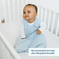 thumbnail image 6 of HALO Sleepsack® Wearable Blanket, 100% Cotton, Baby Blue, Toddler Boys, Extra Large, 18-24 Months, 6 of 7
