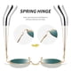 thumbnail image 4 of Gafas de sol Joopin Mirrored Red Round Polarized UV400, 4 of 6