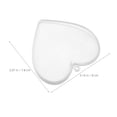 thumbnail image 2 of HAMPPLIES 10Pcs Lightweight Transparent Heart Baubles for Wedding Valentine Party Decor, 2 of 6