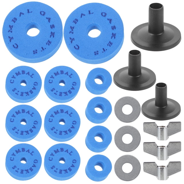 WHAMVOX Tampons de Tambour Cymbale Support Tube Accessoires de Tambour Métal 1 Ensemble