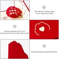 thumbnail image 4 of RENACLIPY Paper 3D Heart Greeting Card Red for Invitations Thanksgiving and Wedding Wishes, 4 of 8