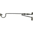 thumbnail image 6 of Urbanest Adjustable Double Rod Bracket, Up to 1 1/8", Antique Brass, Set of 2, 6 of 7