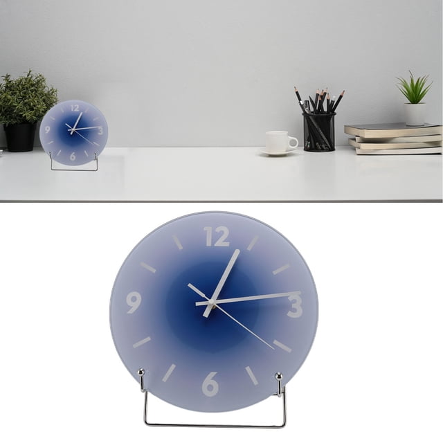 12 Inch Wall Clock, Silent Non Ticking Wall Clocks Battery Operated, Precise Timing, Analog Clock Decorative for Office, Kitchen, Outdoor, Living Room
