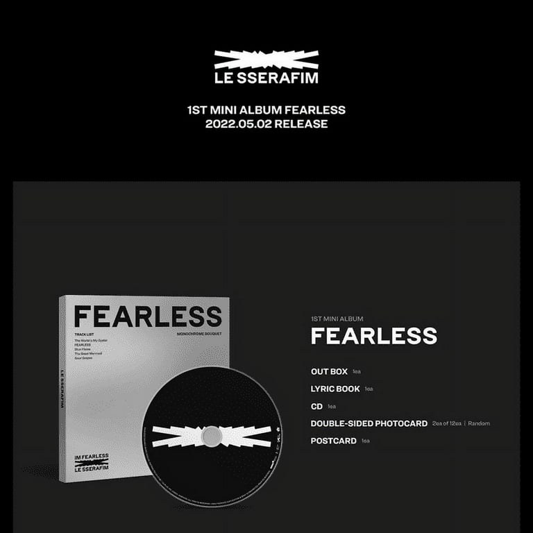 Le Sserafim - Fearless - Monochrome Bouquet Version - incl. 32pg
