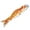 Orange, variant on Joernso Carp Flag Realistic Ornamental Colorful Japanese Style Hanging Carp Windsock Garden Decoration