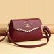 thumbnail image 2 of Nuevos bolsos y carteras retro para mujer, bolsos cruzados de cuero de alta calidad, bolsos de mensajero casuales de diseñador de lujo para mujer, 2 of 5
