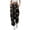 Black, variant on Bmisegm Trendy Women's Casual Pants with Halloween Cartoon Print for Everyday Comfort and Style Orange L