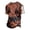 Gold3, variant on Short Sleeve Shirts for Men Crew Neck Halloween Graphic Print Basic Tee Tshirt