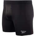 thumbnail image 4 of Calzoncillos tipo bóxer Reebok Soft Performance para hombre, paquete de 4, color negro, 4 of 6