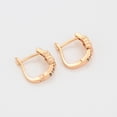 thumbnail image 3 of Aretes Dama con Esmeraldas Rubí Zafiro y Citrino Oro 18K Lam dorado Unitalla, 3 of 7