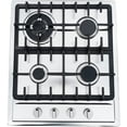 thumbnail image 6 of ANQIDI Gas Cooktop, 4 Burners Stainless Steel Stove NG/L-P-G Gas Hob Kitchen Built-In Stove, 6 of 12