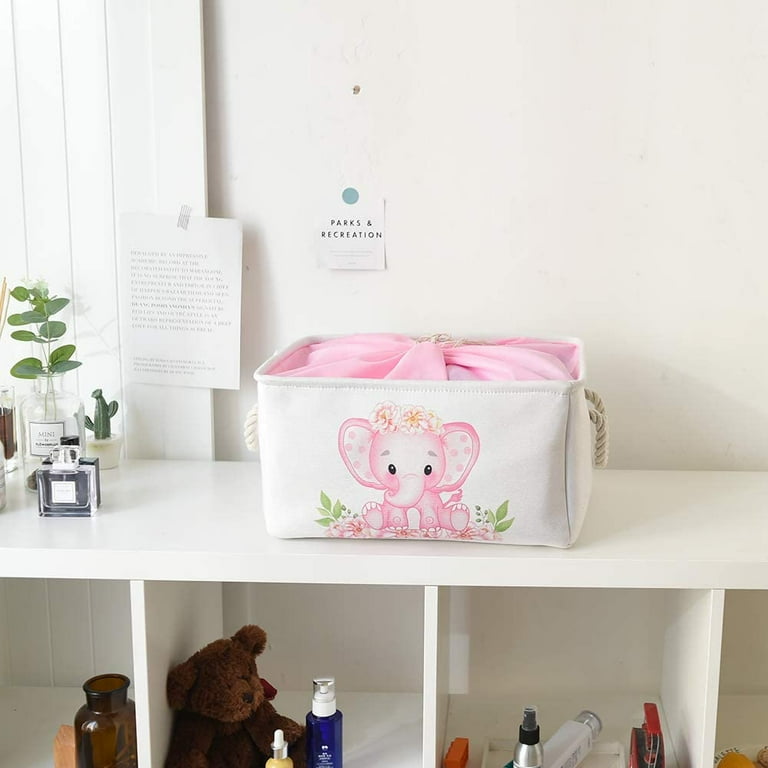 Medium Fabric Storage Baskets for Nursery