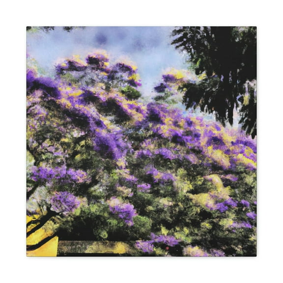 Jacaranda in Bloom - Canvas