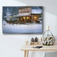 thumbnail image 6 of Christmas Wishes - Framed Gallery Wrapped Holiday Canvas - 17 x 25 - Silver Frame, 6 of 9