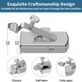thumbnail image 4 of MesaSe Magnetic Seam Guide for Sewing Machine  Magnetic Sewing guide with Clip  Multifunctional Ruler  Hemmer Guide  Seam Guide  Hem Guide for Walking Foot Sewing Machine  Sewing Supplies, 4 of 7