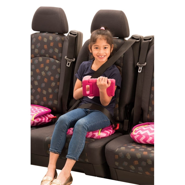 Bubblebum Backless Booster Car Seat, Girl Booster Car Seat