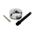 thumbnail image 4 of JISADER 3 Jaw Chuck Compact Wear Resistant Replacement Portable for Mini Metal Lathe, 4 of 9