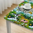thumbnail image 4 of BANET  Farm Animal Party Tablecloth -Farm Birthday Party Decorations Table Cover Farmhouse Animal Theme Party Supplies for Birthday Baby Shower Boys Girls, 4 of 7