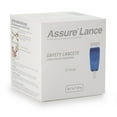 thumbnail image 2 of Assure Safety Lancet, Push Button Activation - 25 Gauge, 1.1 mm, 100 Count, 24 Packs, 2400 Total, 2 of 3