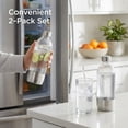 thumbnail image 4 of Replacement Bottle for Sodastream Carbonating Sparkling Water Machine 1 Liter | 2 Pack, 4 of 11