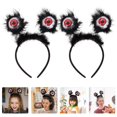 thumbnail image 3 of KAKOWELY 2 diademas decorativas para el cabello con forma de globo ocular para Halloween, diadema de fiesta aterradora, 3 of 4
