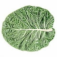 thumbnail image 2 of Bordallo Pinheiro Cabbage Fruit Platter 14" Green, 2 of 3