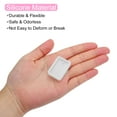thumbnail image 4 of Uxcell 20 Pcs Moldes Rectangulares de Resina Silicona Kit de Llaveros, Blanco, 4 of 6