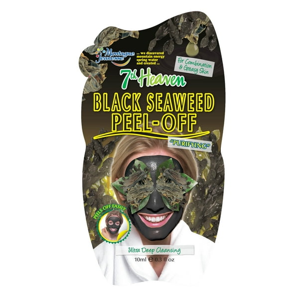 Heaven Black Seaweed Peel-Off Face Deep Cleansing - Walmart.com