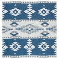 thumbnail image 2 of SAFAVIEH Augustine Bradford Geometric Area Rug, Navy/Creme, 6'4" x 6'4" Square, 2 of 10