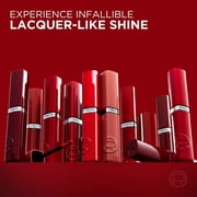 LOreal Paris Infallible Lacque Resistance Liquid Lipstick, Worth It Medium, 0.13 fl oz