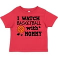thumbnail image 3 of Inktastic I Watch Basketball with Mommy Boys Toddler T-Shirt, 3 of 5