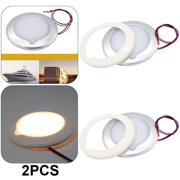 Techo RV 5 Niveles Brillo Lámpara Interior Camper Con Interruptor Táctil